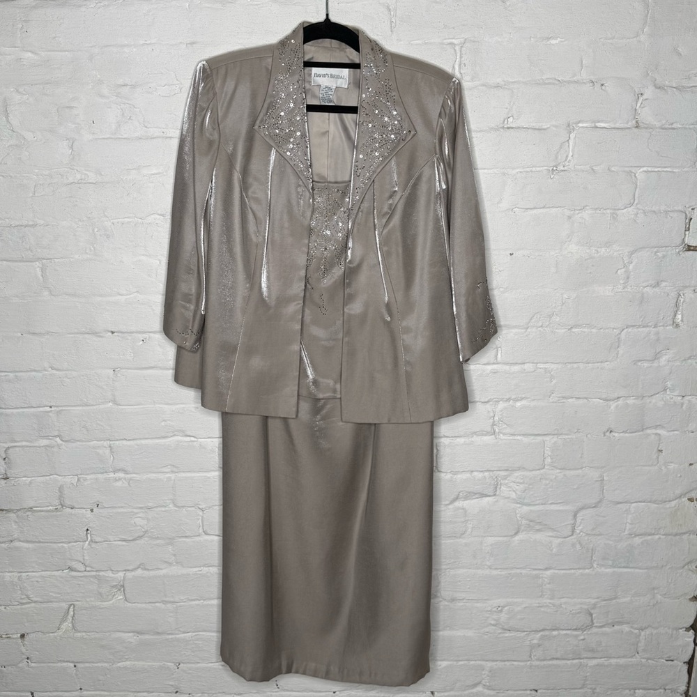 David’s Bridal 2-pc Dress 16WP